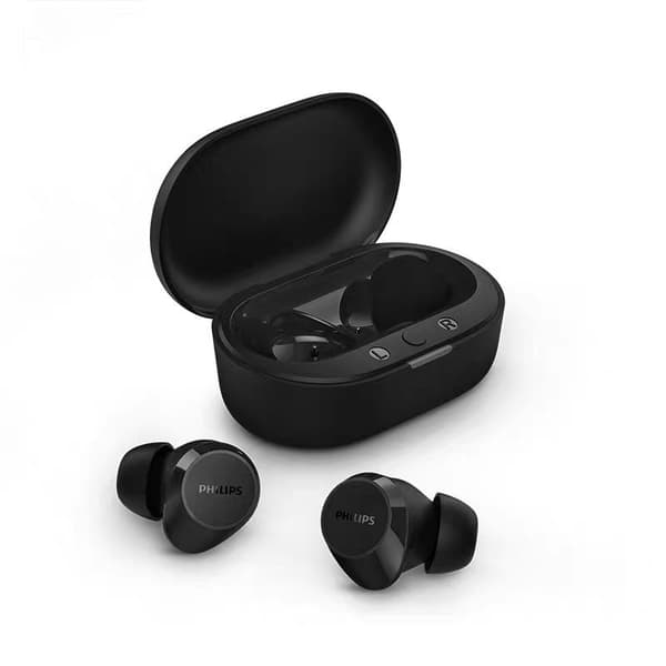 Philips TAT1209 trådlösa Bluetooth-hörlurar, svarta svart