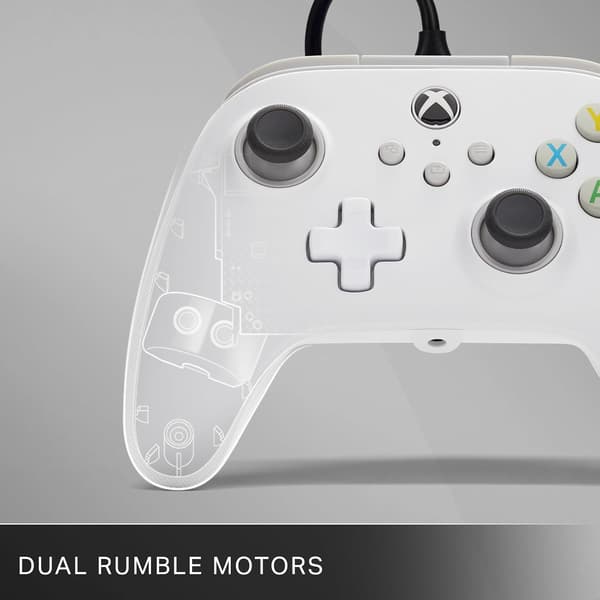 PowerA Wired Controller för Xbox Series X|S - Vit, gamepad, videospel / spelkontroll, fungerar med Xbox One vit