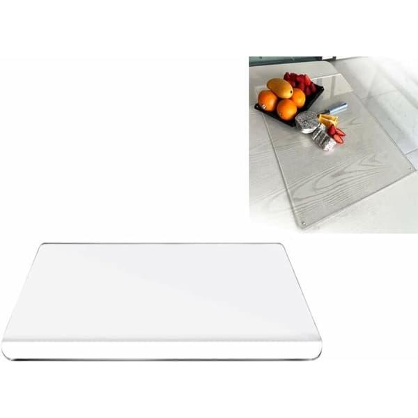 Acrylic Cutting Board for Kitchen Transparent Non-Slip Cutting Board