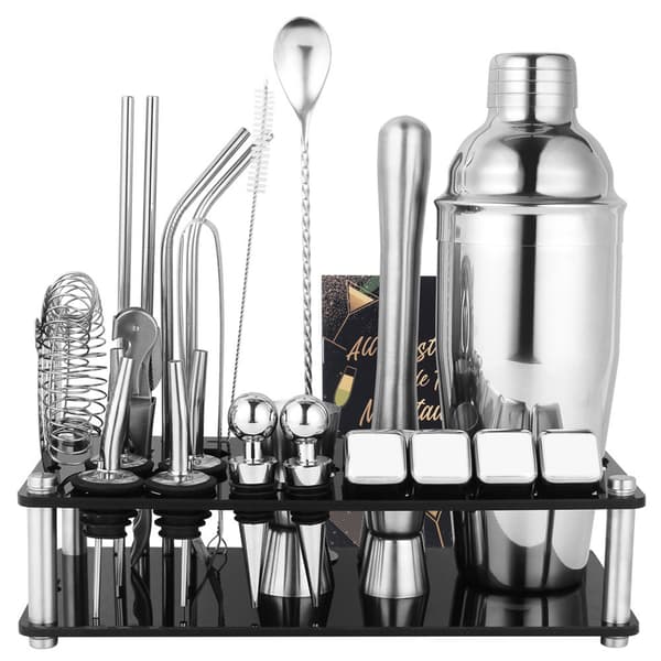 Cocktail Shaker Sett 25 deler 750ml