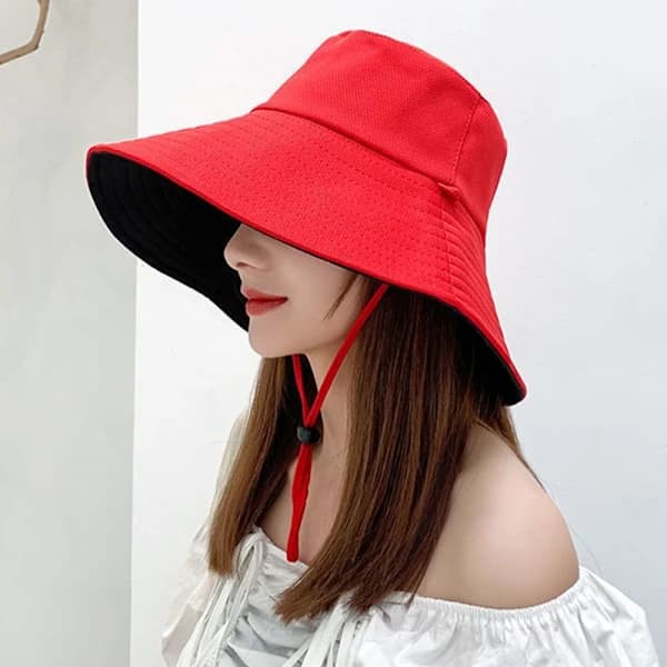 Bucket Hat Strandhatt LILA Lila