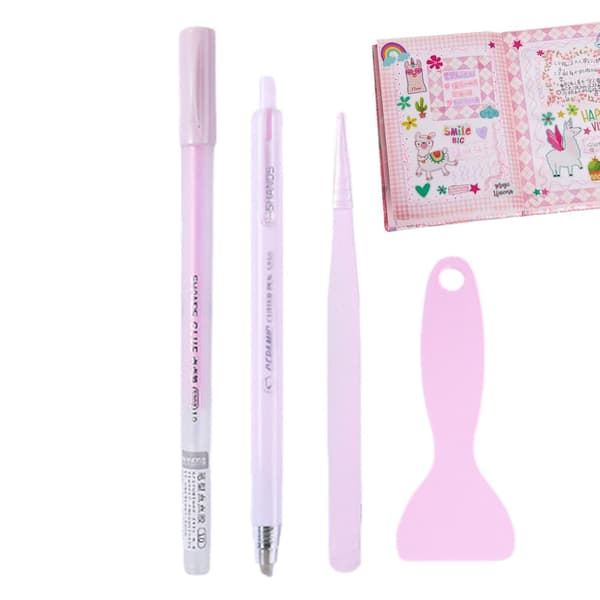 Limstift til Scrapbooking, Scrapbooking-værktøjssæt lilla - violett