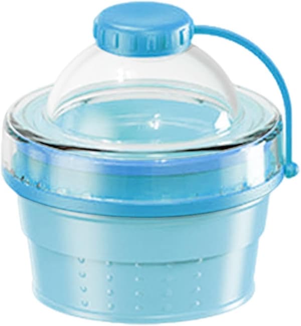 foldbar drikkekop af silikone, 375 ml blå - Blau