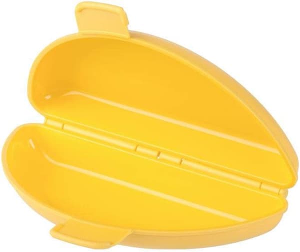 Sjelden perleomelett kokt eggform dampet eggfrokost, 4 egg, gul