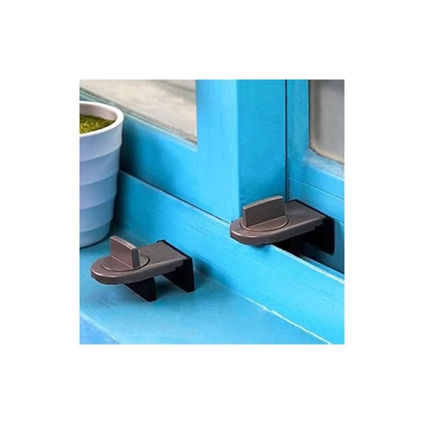 Grey Iron Safety Lock for Sliding Door Sliding Window Stop