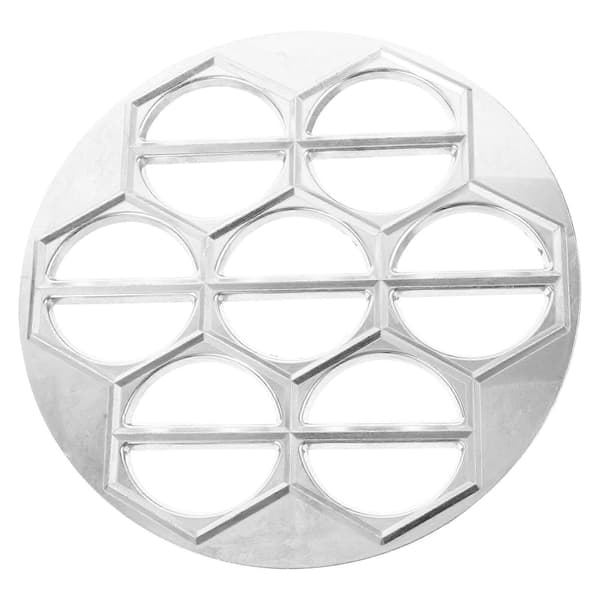 Pelmeni Maker i aluminiumlegering, 14-hulls dumplingmaskin