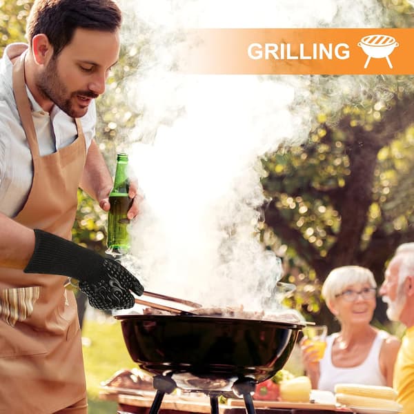 Grillhandske, Varmebestandige Handsker Op til 800°C Universal Non-S