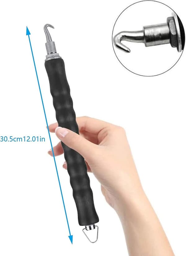 Semi-automatic Rebar Twister Construction Tool with Retractable Hook
