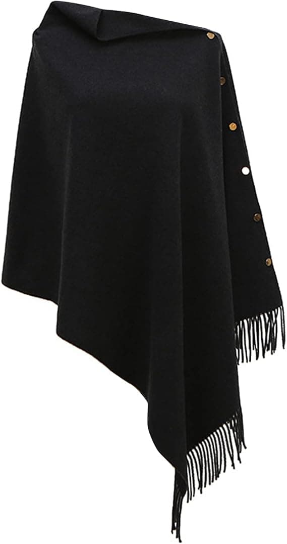 Kvinner Vinter Kunstig Pels Wrap Sjal Brud Bolero Cape 145*45cm(12)