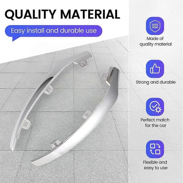 Front Bumper Trim for W253 GLC-Class 2017-2018 A2538852700 A2538852800