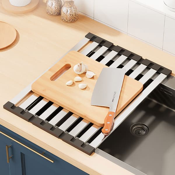 Stainless Steel Dish Drying Rack for Sink – 41.5 x 32.5 cm
