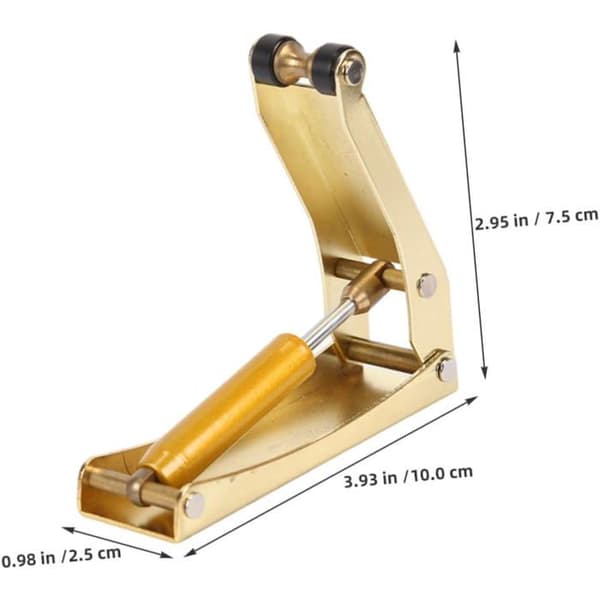 Pianohydraulisk dæmper - 2 dele - Metal - Soft-close - Børne- og voksensikkerhed - Universal