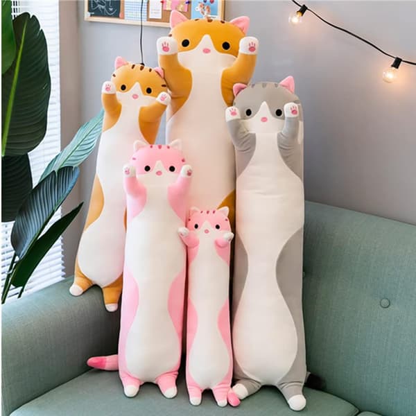 Cute Plush Cat Doll Stuffed Pillow Doll Toys Cat Soft Stuffed Ani