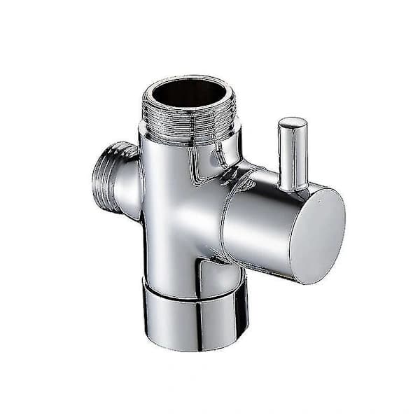 Omstiller Badekar Bruser 3-vejs Omstiller Massiv Messing G 1/2 Tomme Bruseadapterventil Afbryder