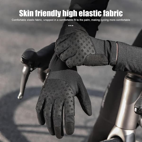 touchscreen-cykelhandsker med stødabsorberende polstring XL - XL