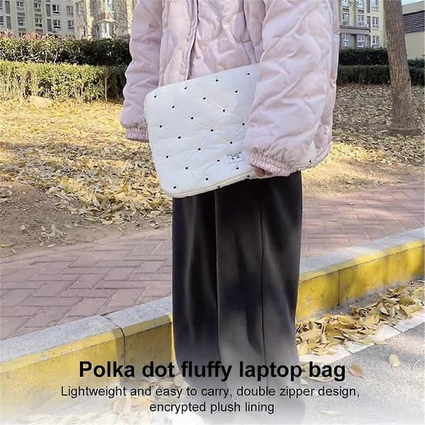 Portable Laptop Bag with Zipper Laptop Storage Bag Computer Carrying Case for Macbook/IPad/Samsung