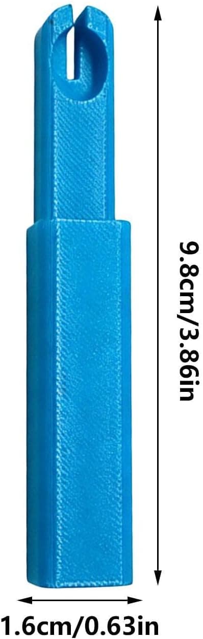 Ballonværktøjstilbehør til ergonomiske fester, bærbart og blåt - Blau