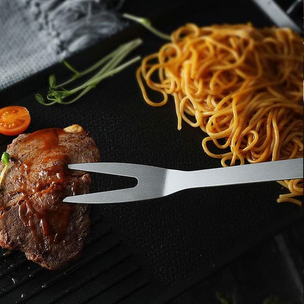 3-delt grillsæt, grilltilbehør i rustfrit stål