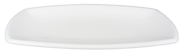 Rektangulær Porcelænstallerken - Oval - 6-pak Vit 3360