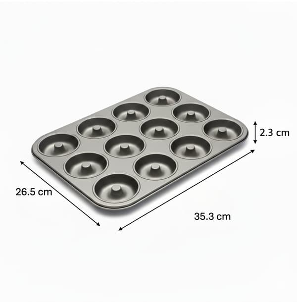 Donut bageplade - Donut bageform Donutplade