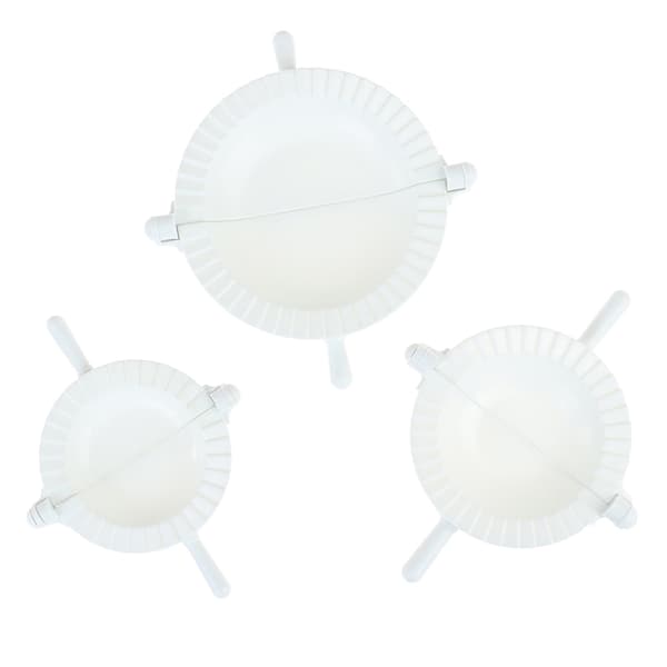 3 stk Dumpling Form Pierogi Omsetning Ravioli Empanada Deigpresse