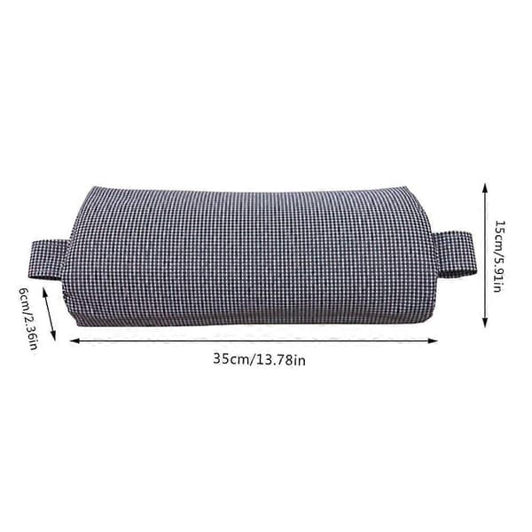 Hode- og nakkeputer Myke loungerstolputer Justerbar ergonomisk nakkestøttepute for stoler Lenestoler Fåtøljer Light Grey