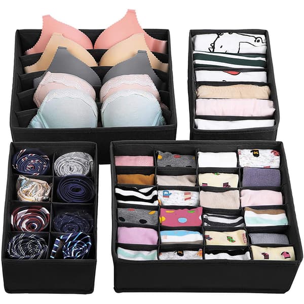 Underwear Storage Boxes Drawer Organizer Wardrobe Storage