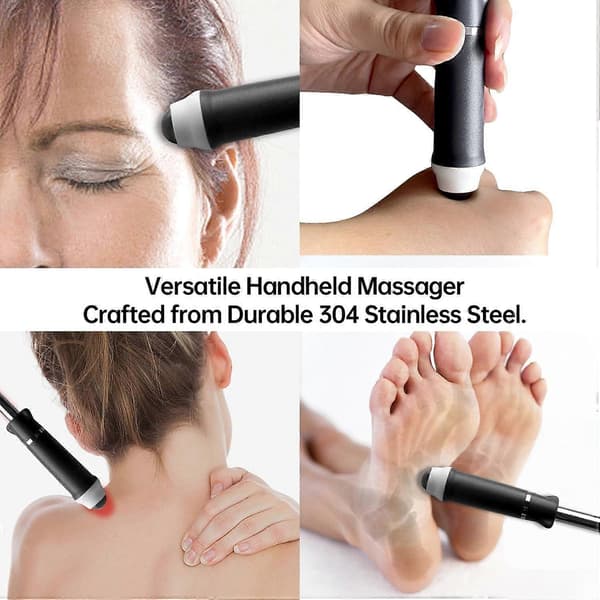Back Scratcher Massager, Itch Relief Tool, Acupoint Massage, Portable Extendable Back Scratcher