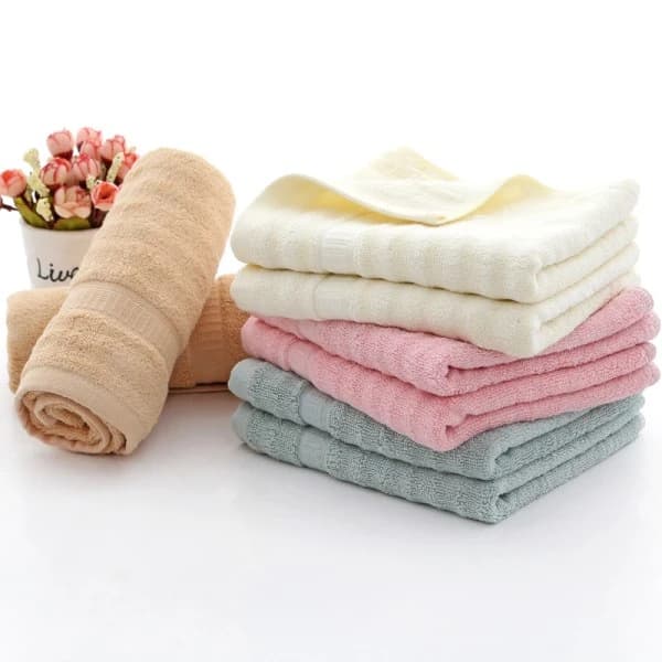 Håndklæder, Superabsorberende Bløde Bomuldshåndklæder (1-pak, 35 x 75 cm), Grøn Bølge
