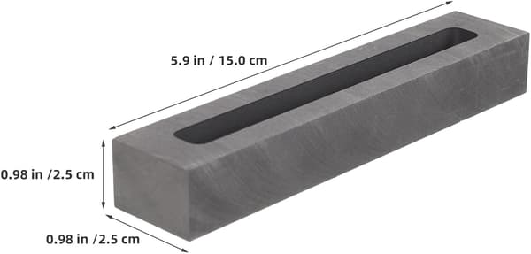 Grafitdigelform til metalsmelteovn Højrent grafitdigel til aluminiumssmeltning
