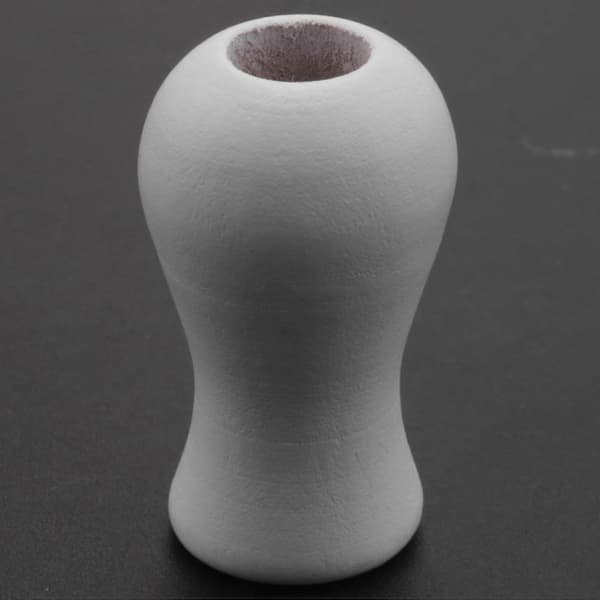 12-pack Cordless Wooden Knobs for Blinds, Wooden Knobs, Small Pendants, Pull Ends for Blinds o [DB] White White