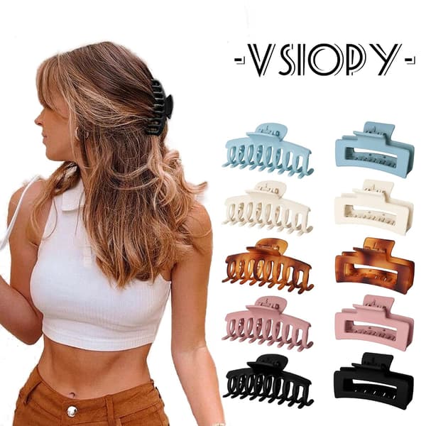Åtte delers sett med 10,5 cm hårnål for kvinner