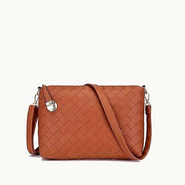 Solid color lace six-piece crossbody bag set, practical and durable