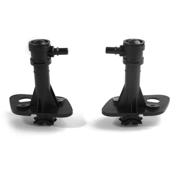 1 Pair Headlight Washer Nozzle Set Cylinder Nozzle Jet for 2016-2018 Lift 4M0955101A 4M0955102A