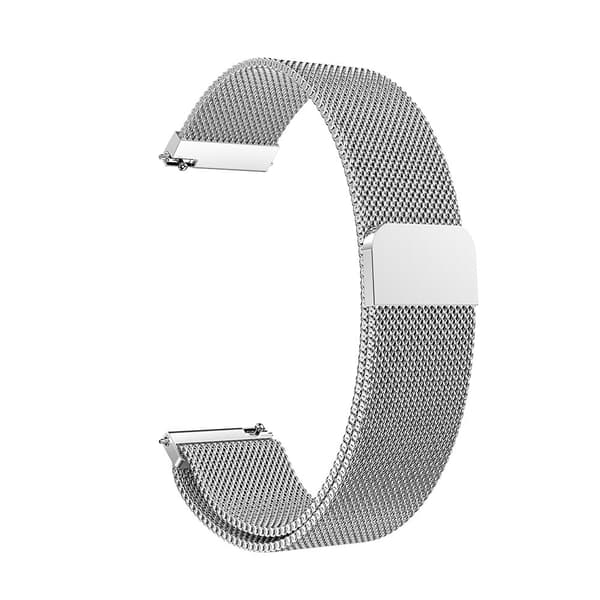 Milanese Loop -ranneke Garmin Vivoactive 6 Silver_TF