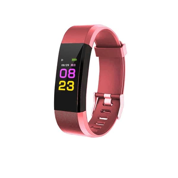 ID115 Plus Activity Tracker with Color Display - Red