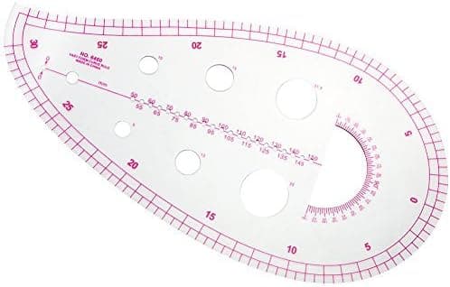 Sewing Tools 4 Styles Sewing French Curve Metric Shape Ruler Measurement