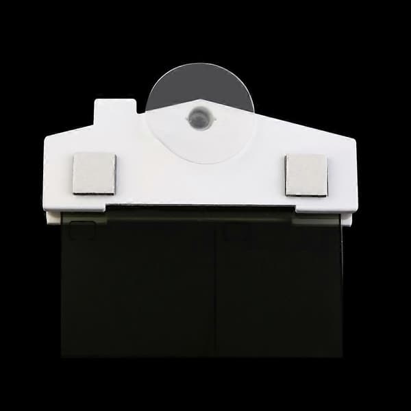 Digital Transparent Hemfönster Display Termometer Hygrometer Inomhus Utomhus Temperatur Inomhus Hu