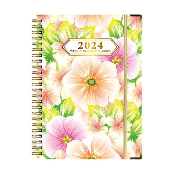 2024 Calendar - 2024 Weekly Planner, 2024 Daily Planner, Flexible So style4 KLB