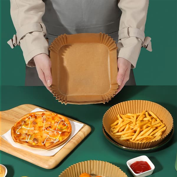 100-pak Bakepapir til Airfryer 20cm - Medium