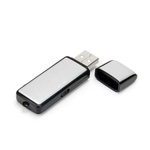 Digital Diktafon 8GB Digital Stemmeopptaker, USB Oppladbar K