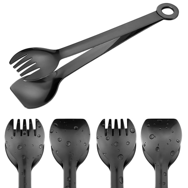 Premium små serveringstænger - 15 cm rustfrit stål appetitvækkertænger, sæt med 4