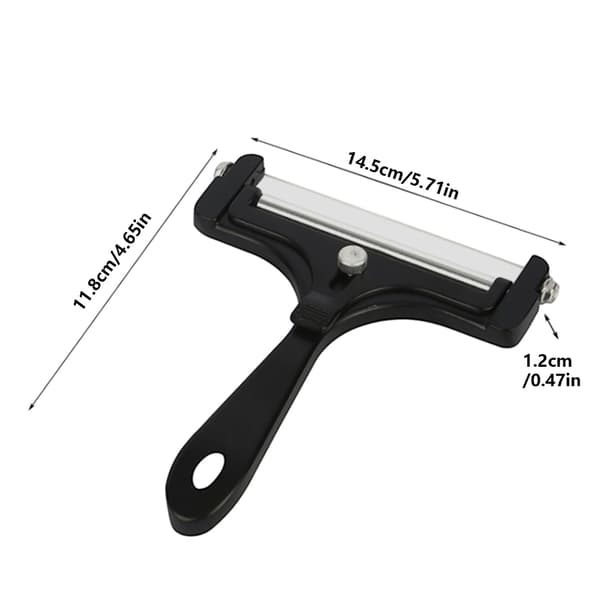 Efficient Aluminum Cheese Slicer for Quick and Easy Cleaning