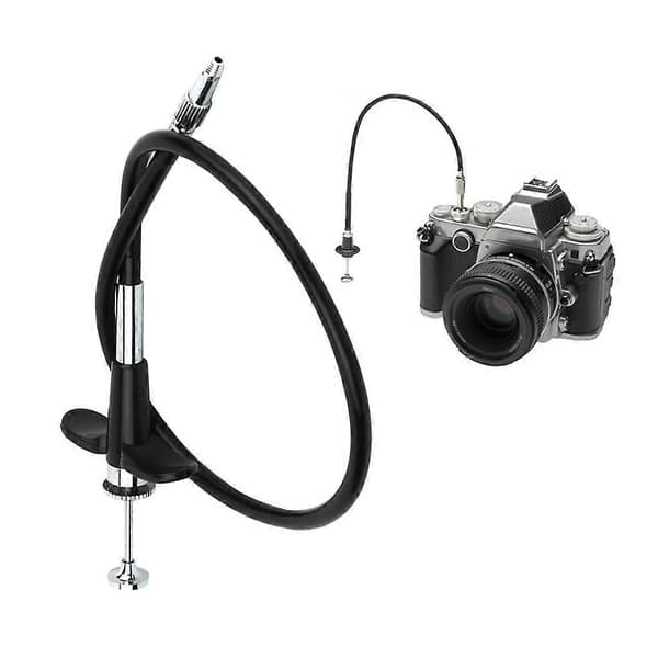 40cm/15,75in Camera Shutter Release Cable Universal Mechanical Release Wire Remote Cables for Film Cameras