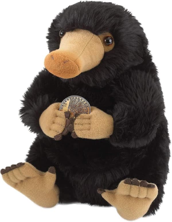 Niffler-pehmolelu, 23 cm (9 tuumaa) Ihmeotukset-lelu