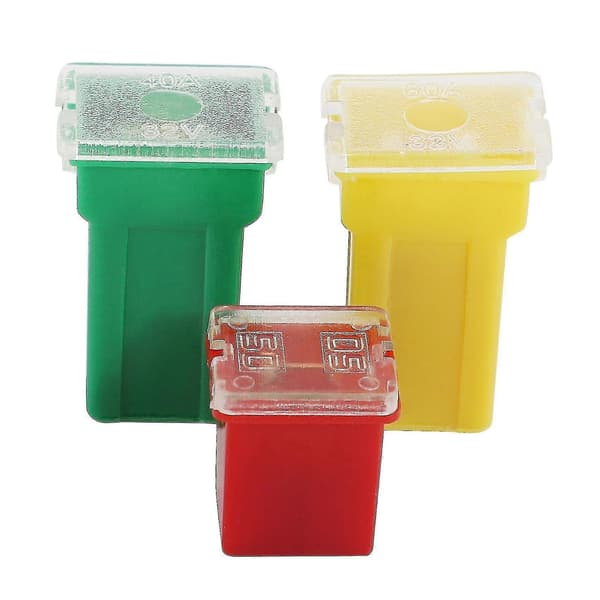 Compatible with 10 Pcs Low and High/Standard Profile Fuse Kit 20a 30a 40a 50a 60a