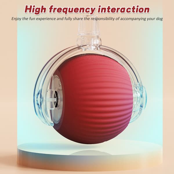 Smart Cat Ball Toy 2024 Automatic Rolling Ball Electric Cat Toy Self-Steering Interactive Cat Dog