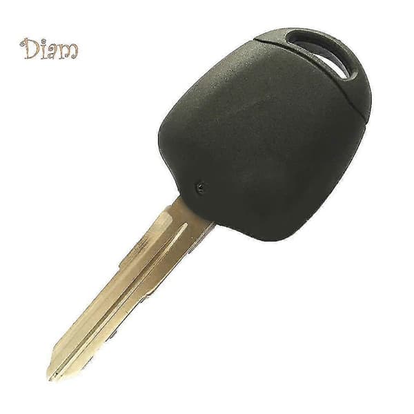 433.92MHz 2-knapps bilfjernkontroll med ID46-chip uslipt blad for Mitsubishi