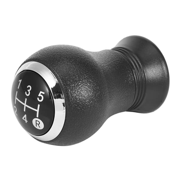 2 stk 5-trins manuel gearknop håndbold til Yaris 2005 2006 2007 2008 2009 2010 Sort