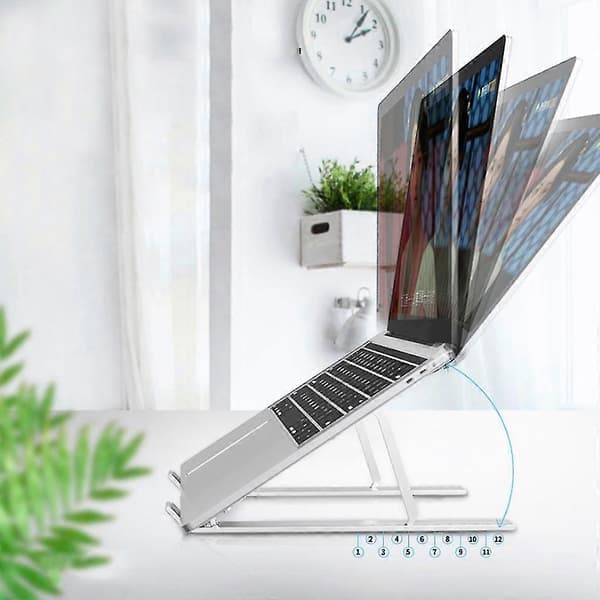 Portable Foldable Laptop Stand Adjustable Notebook Holder Support for Computer Tablet Riser